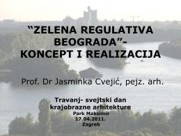Zelena regulativa Beograda