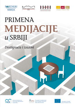 Primena medijacije u Srbiji - SRB