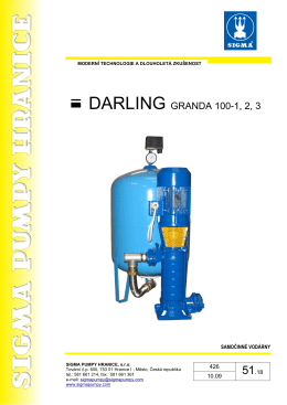 DARLING GRANDA 100-1, 2, 3