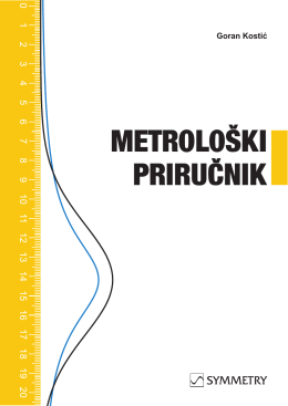 Kostić (2014) STRANE IZ: Metrološki priručnik (SY360)
