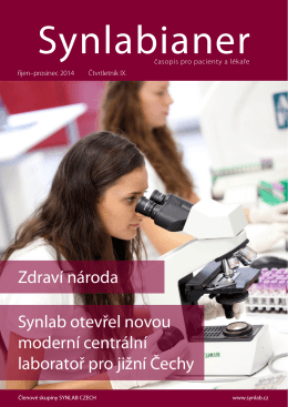 Synlabianer 04/2014 - synlab Czech Republic