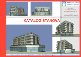 KATALOG STANOVA - Dobrodošli... Sotto La Collina