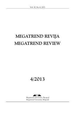 4 - Megatrend revija