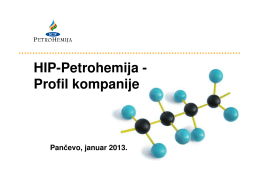 HIP-Petrohemija - Profil kompanije