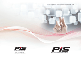 Katalog PIS - Poslovni Informacioni Sistemi