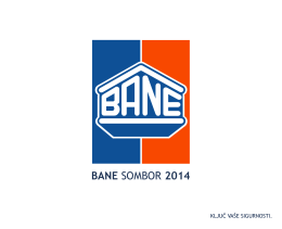 Katalog "BANE" 2014