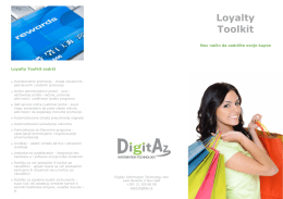 Loyalty Brochure Digitaz