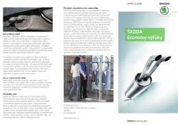 ŠKODA Economy výfuky - Škoda Economy Servis