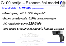 "Low cost model G100MD sa autofokusom" Fajl je u