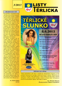 Listy Těrlicka 3/2013