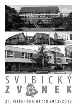 Ročenka 2013 - ZŠ Pod Zvonek Český Těšín