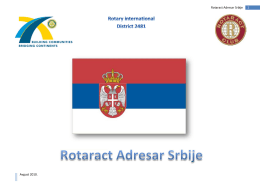 Rotaract Adresar Srbije