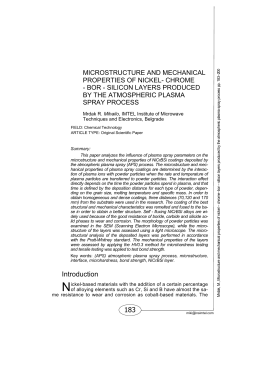 Микроструктура и механичке особине никал-хром-бор