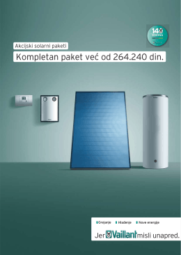 Vaillant - Letak solarni paket 09.2014