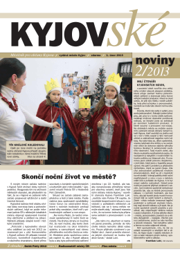 Kyjovské noviny 2/2013 - On-line vysílání / program