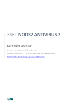 1. ESET NOD32 Antivirus