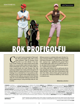 ROK PROFIGOLFU - D+D REAL Czech Masters 2014