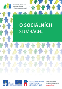 Brožura o sociálních službách - portál sociální péče ve městě Brně