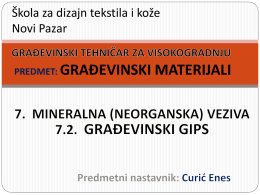 7.2_Mineralna veziva_gradjevinski gips
