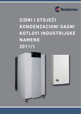 zidni i stojeći kondenzacioni gasni kotlovi industrijske namene 2011/1