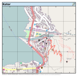 Kotor - MapOSMatic