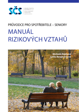 MANUÁL RIZIKOVÝCH VZTAHŮ - Sdružení českých spotřebitelů