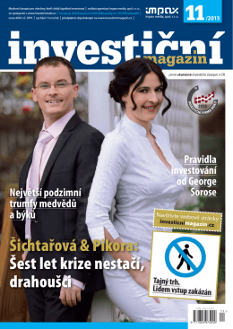 Šichtařová & Pikora - Investiční magazín