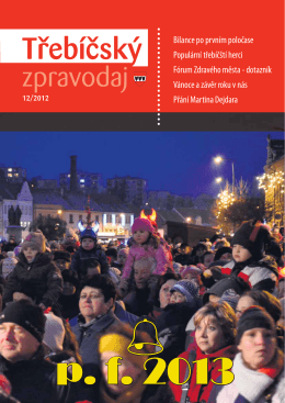 Třebíčský zpravodaj č. 12/2012