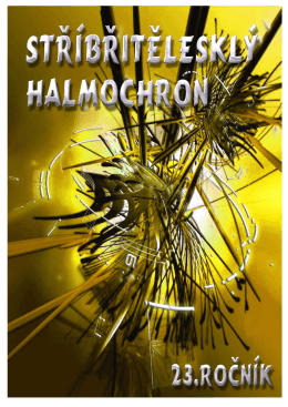 2012 Halmochron - sborník komplet