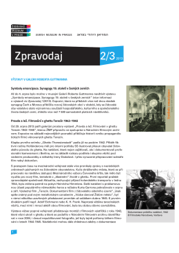 2/2013 - Židovské muzeum v Praze