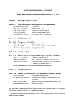 program semináře Klostridiový den 2015 (pdf)