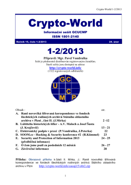Sešit 1-2/2013 / PDF - Crypto