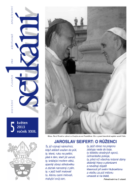 Setkání 05/2013 - Biskupství českobudějovické