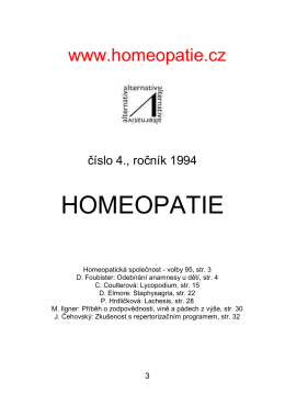 Homeopatie.cz
