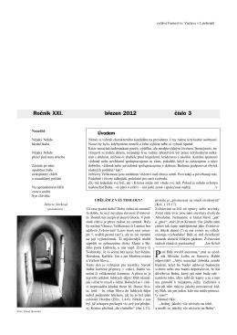 Okénko do farnosti 3/2012 (formát pdf) - Farnost Letohrad