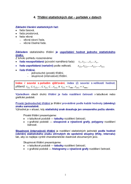 Úvod do studia statistiky