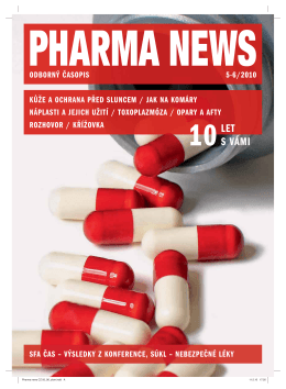 10LET S VÁMI - pharma news