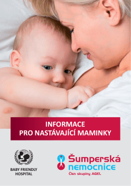 Informace pro budoucí maminky - Šumperská nemocnice