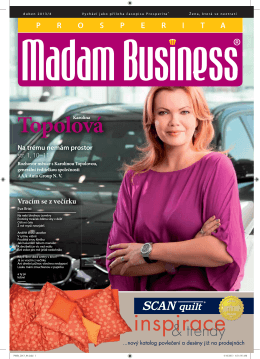 Duben - Prosperita Madam Business
