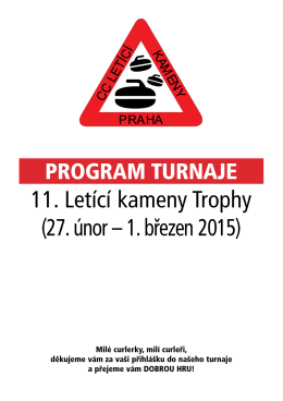 11. Letící kameny Trophy (27. únor – 1. březen 2015)