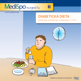 Diabetická dieta 2012 - Koutek zdravého životního stylu