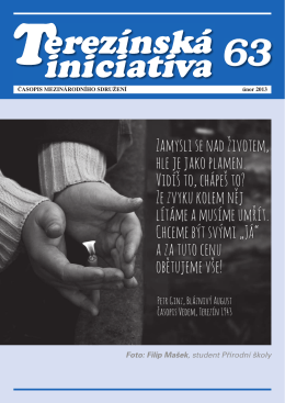 č. 63 - leden 2013 - Institut Terezínské iniciativy