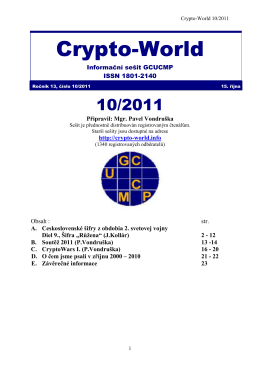 Sešit 10/2011 / PDF - Crypto