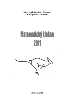 2011 - matematicky klokan