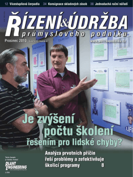 Stáhněte si č. 12 v PDF - Česká společnost pro údržbu