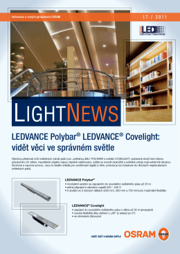 LEDVANCE Polybar® LEDVANCE® Covelight: vidět