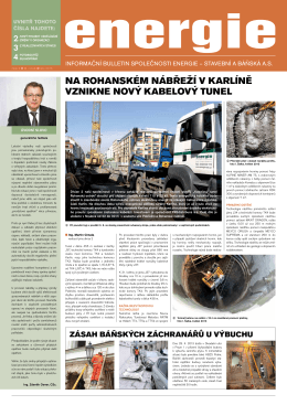 Bulletin Energie 2/2013 - Energie stavební a báňská
