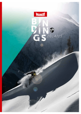 Katalog vázání Marker Bindings 2014-2015