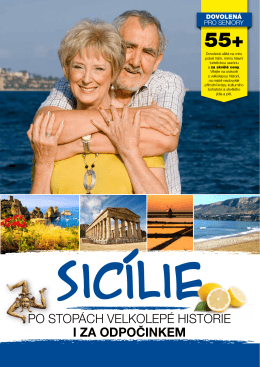 Sicílie - Dovolená pro seniory 55+