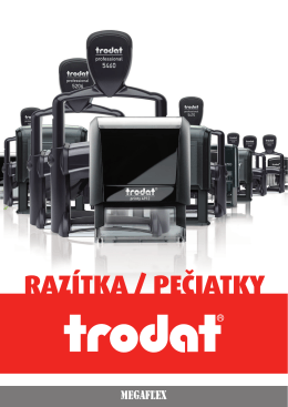 katalog razítek trodat 2015